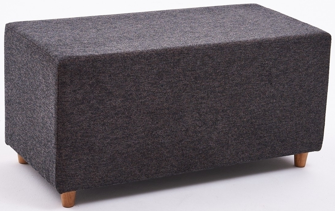 Genma Hocker - Anthrazit/Kupfer