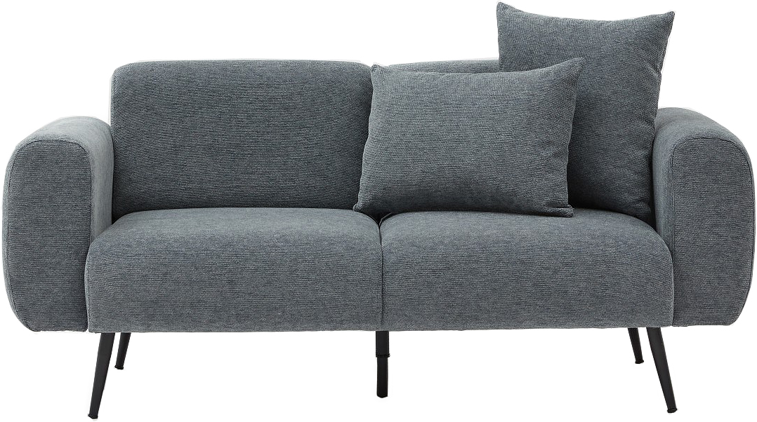 Flanko 2-Sitzer-Sofa Anthrazit Flanko 2-Sitzer-Sofa Anthrazit