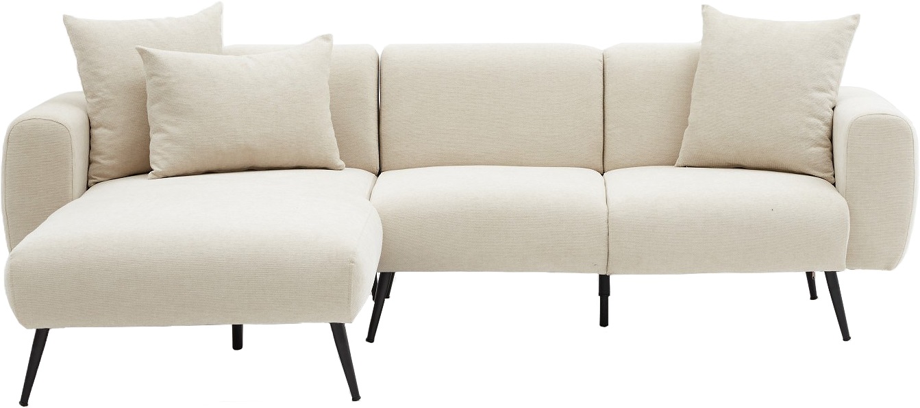 Flanko Diwansofa Creme - links