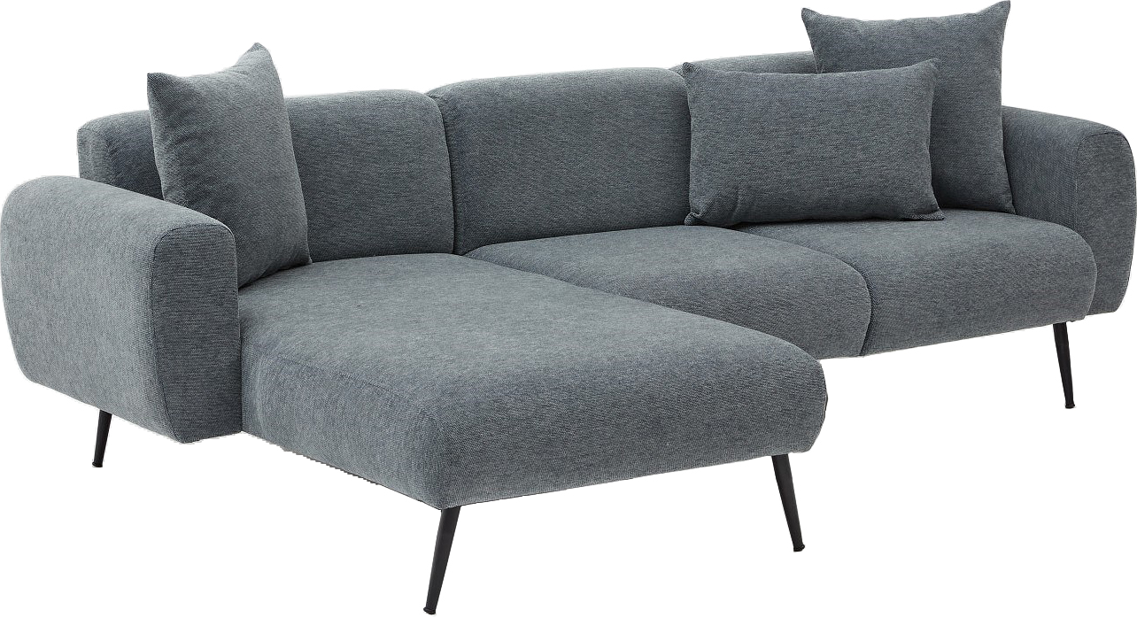 Flanko Diwansofa Anthrazit - links