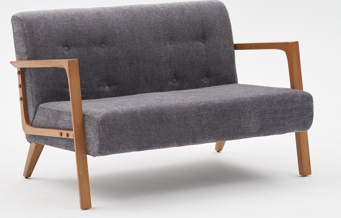 Kemer 2-Sitzer-Sofa - Grau Kemer 2-Sitzer-Sofa - Grau