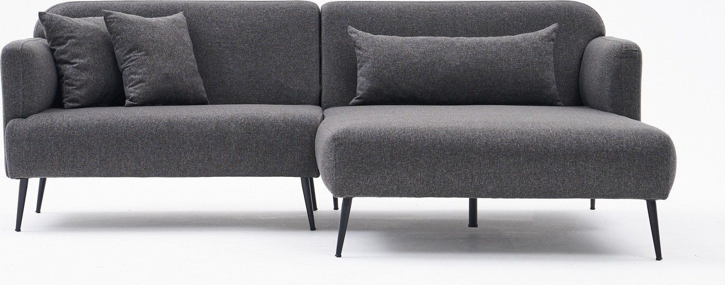 Revos Diwansofa rechts - Anthrazit