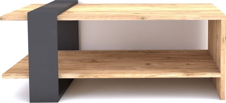 Yvette Couchtisch 80 x 50 cm - Anthrazit/Saphir Yvette Couchtisch 80 x 50 cm - Anthrazit/Saphir