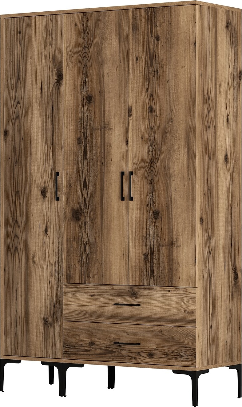 Kumsal Kleiderschrank 9 Walnuss Kumsal Kleiderschrank 9 Walnuss