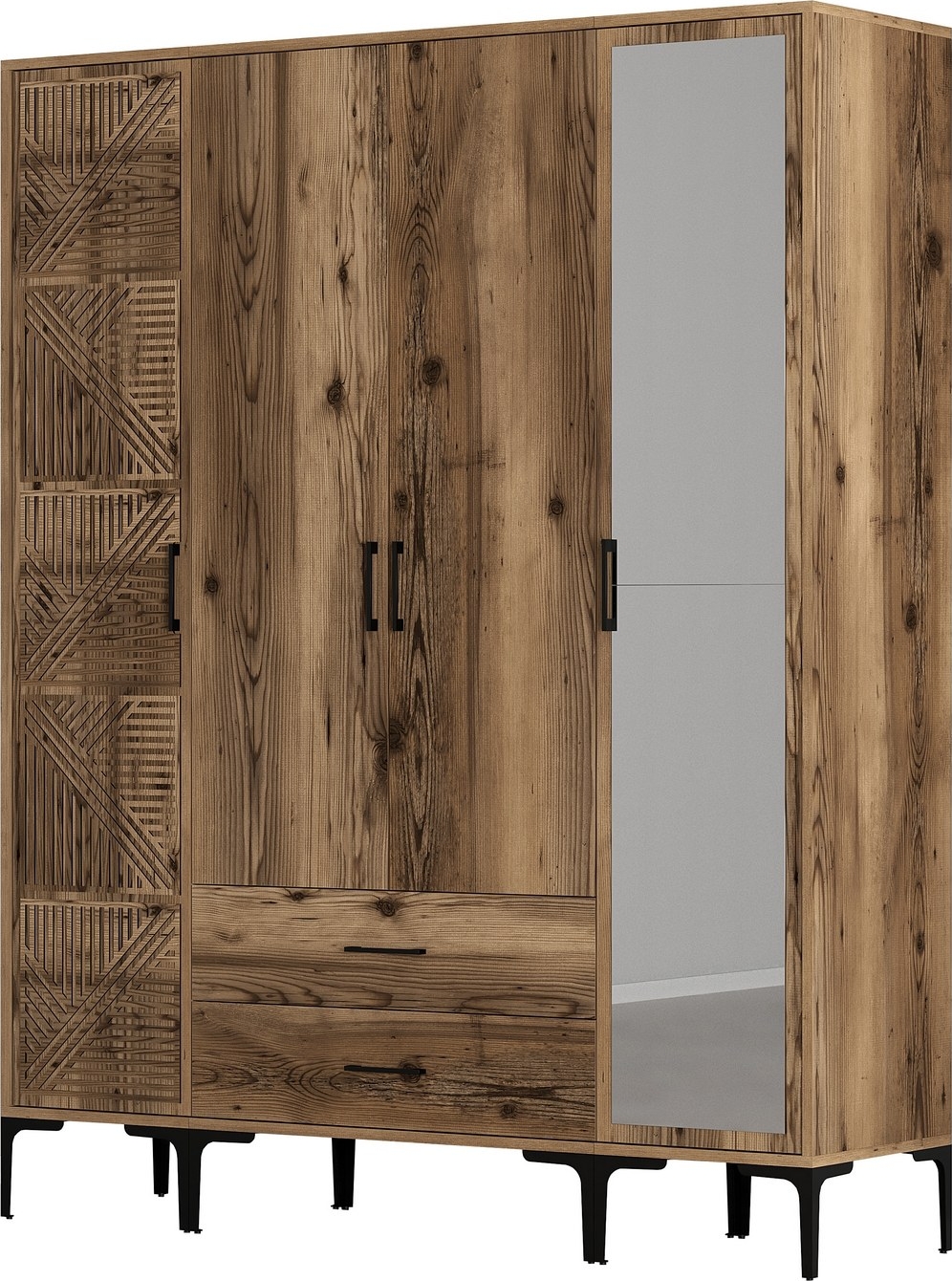 Kumsal Kleiderschrank 10 Walnuss Kumsal Kleiderschrank 10 Walnuss