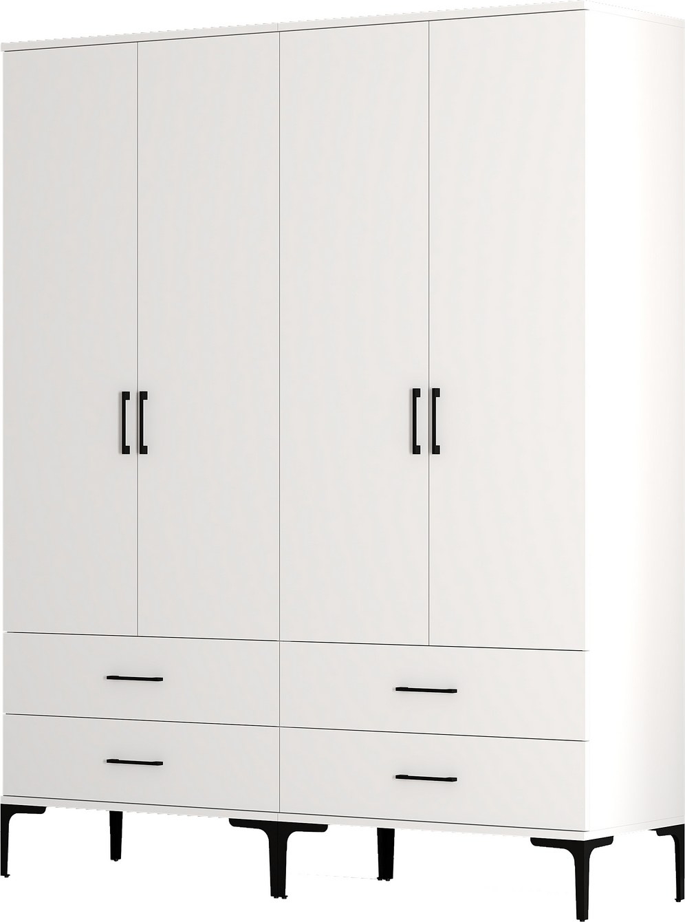 Kumsal Kleiderschrank 14 Wei�