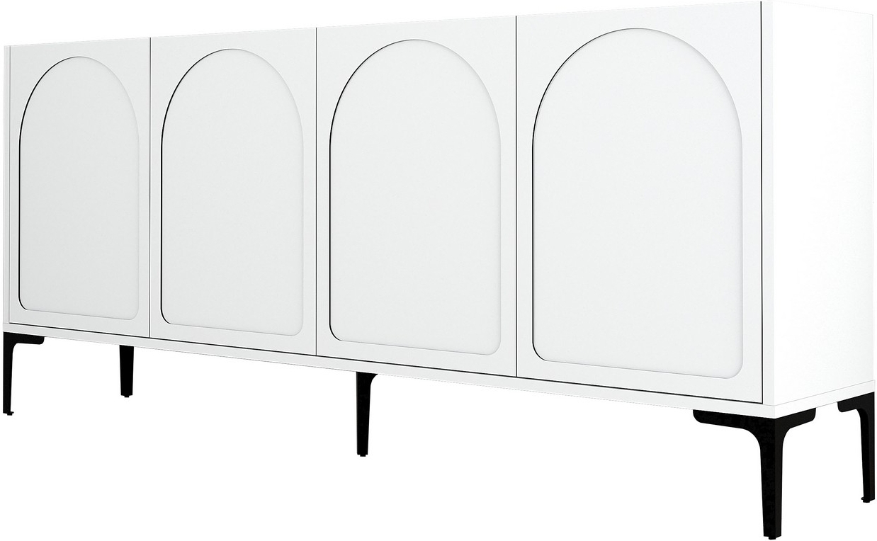 Lyon Sideboard - Wei�/Schwarz