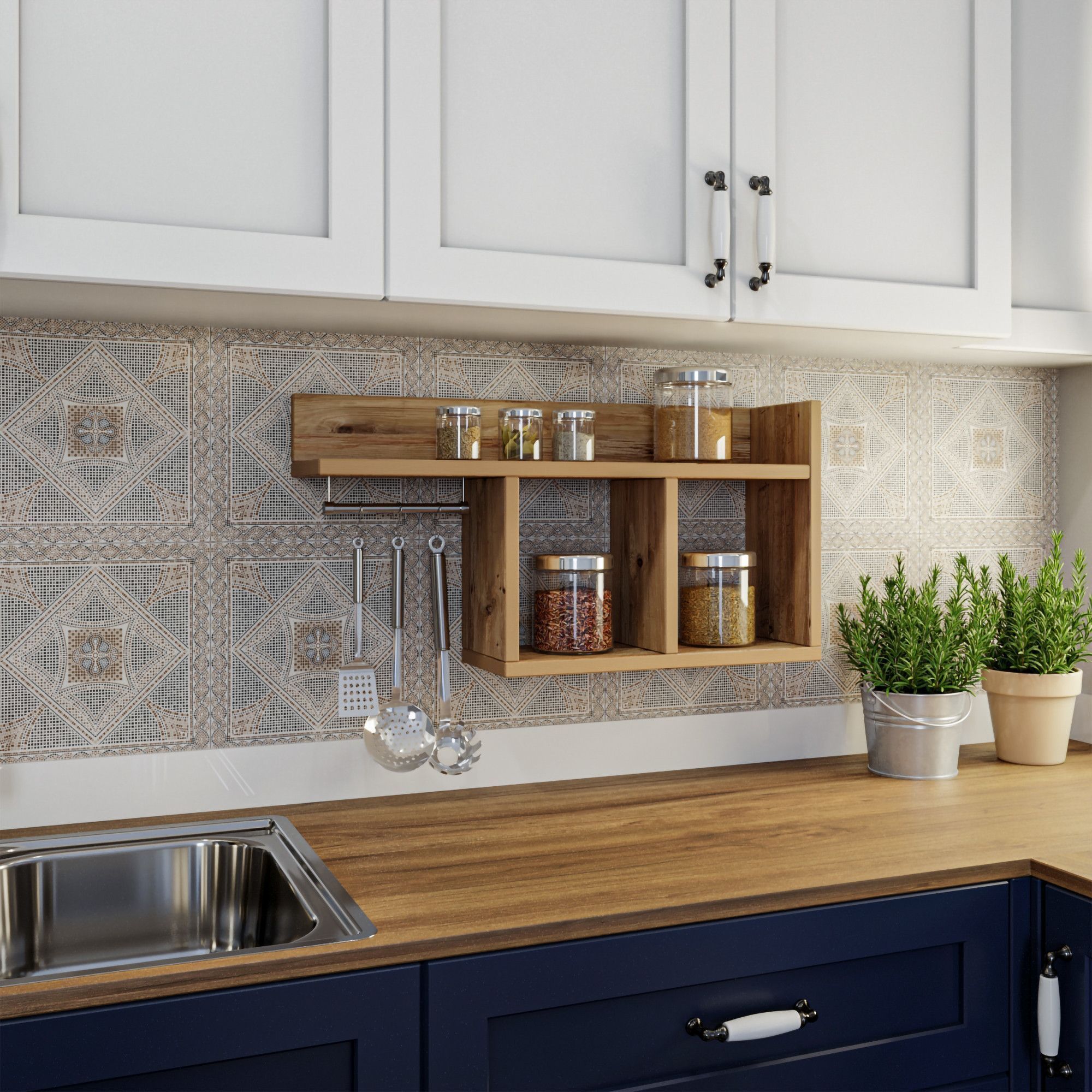 Wandregal Pare - Kiefer