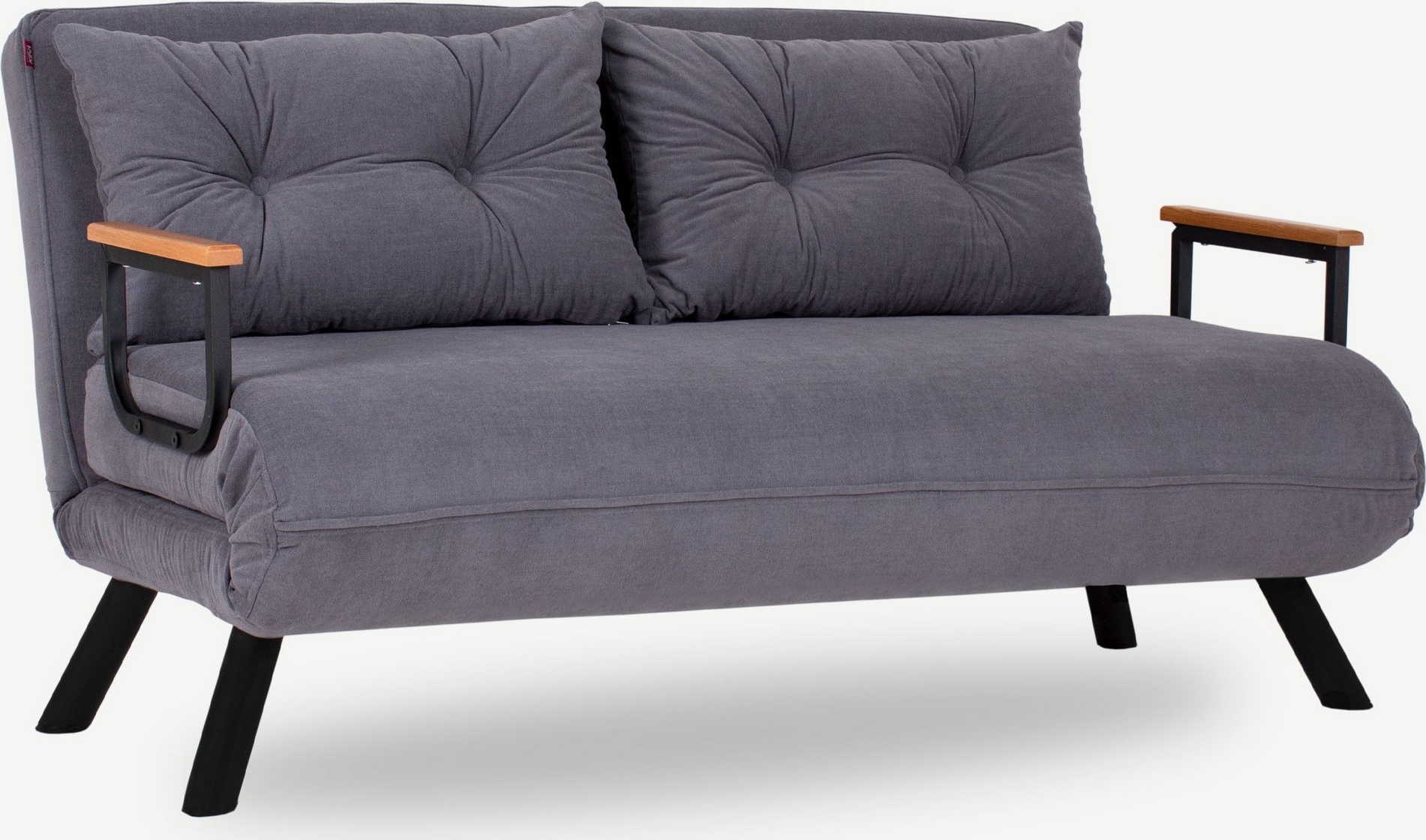 Sando 2-Sitzer Schlafsofa - Grau