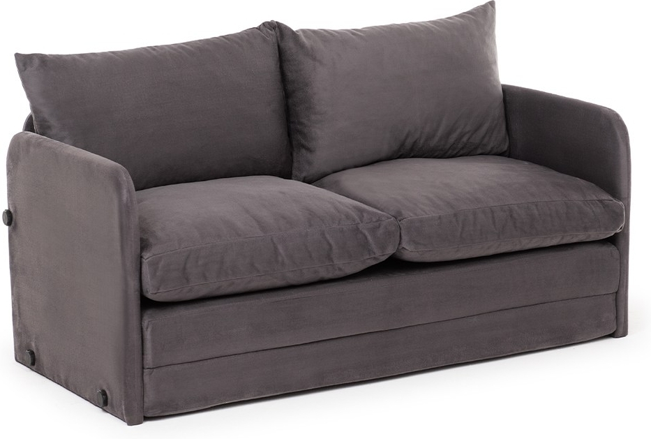 Saga 2-Sitzer-Schlafsofa - Grau Saga 2-Sitzer-Schlafsofa - Grau