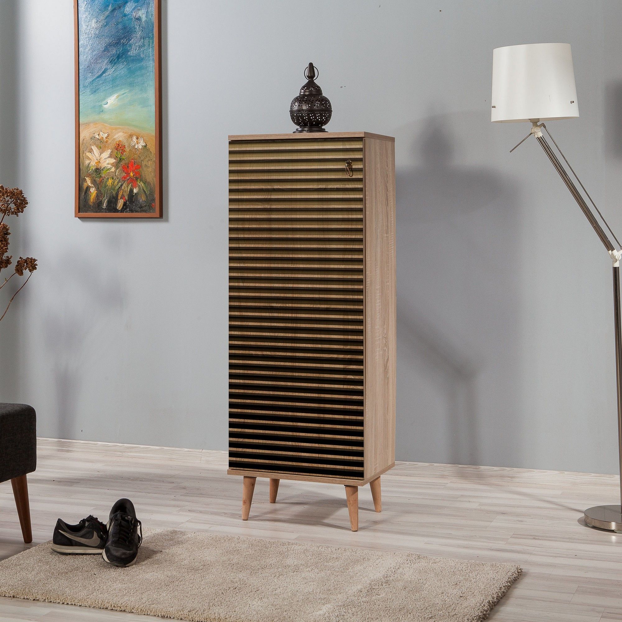 Filinta Schuhschrankleiste - Sonoma Eiche