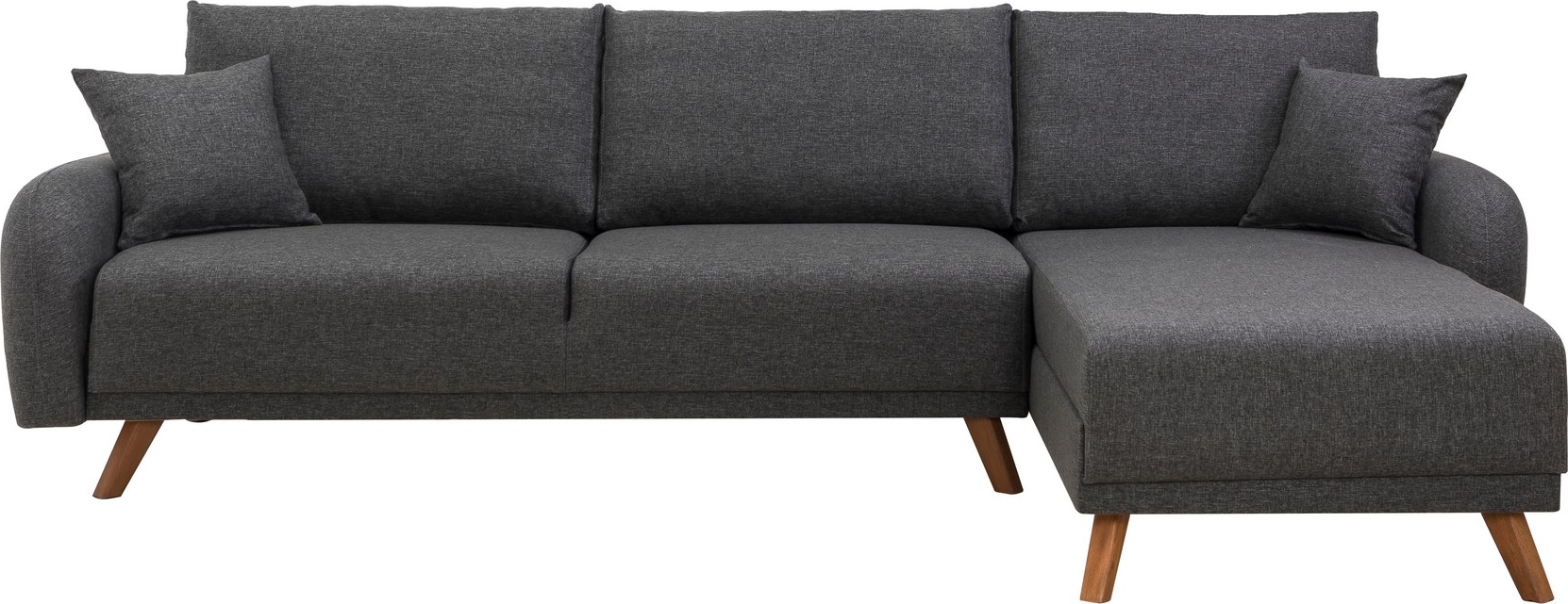 Kronos Schlafsofa Anthrazit