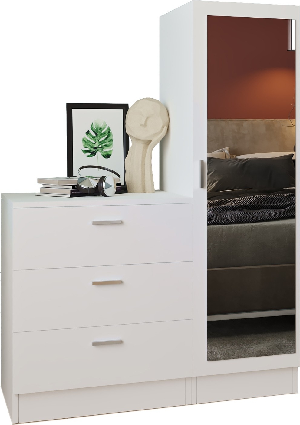 Schrank und Kommode Cecilia - Wei�