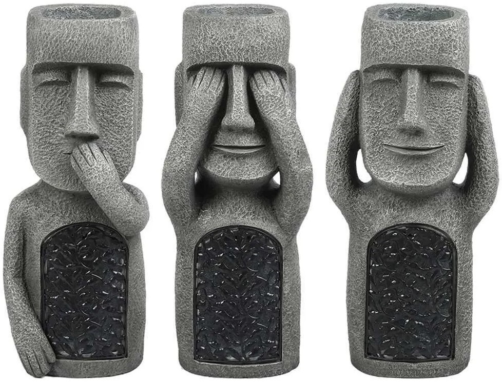 Keller Vase - Grau/Schwarz