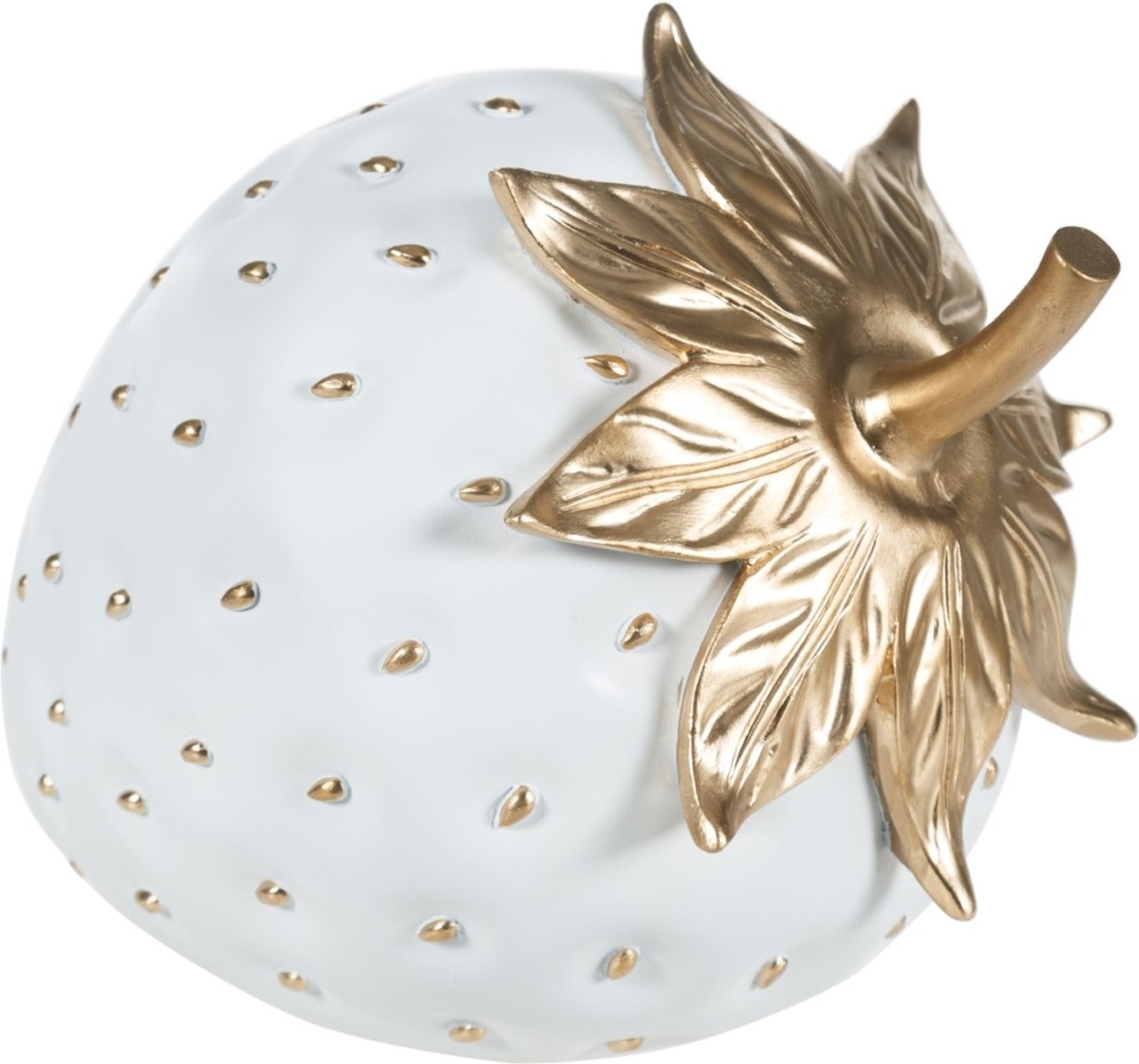 Cilek-Dekoration 31 x 18 x 21 cm - Wei�/Gold