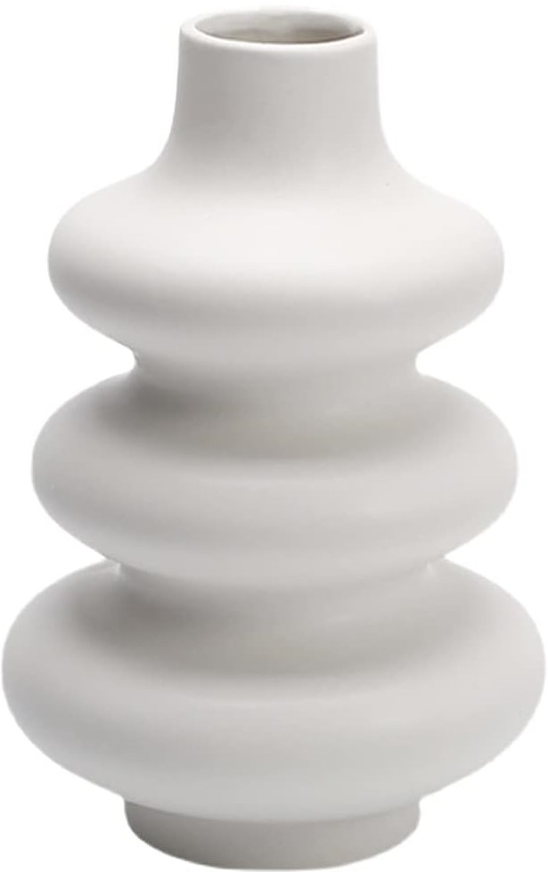 Striga-Vase - Wei�