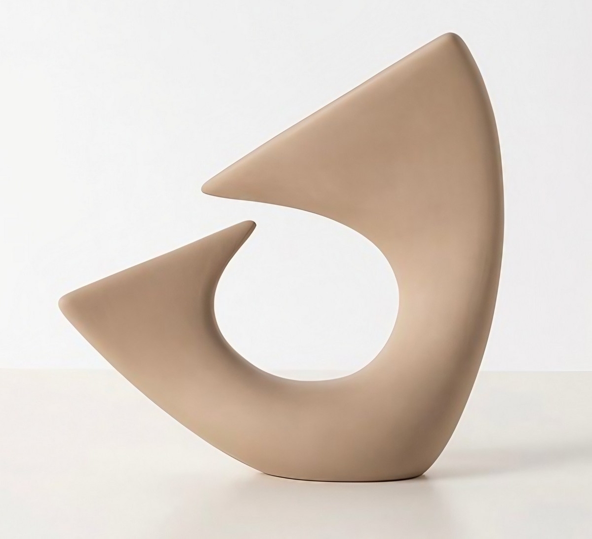 Ryba-Dekoration - Hellbraun