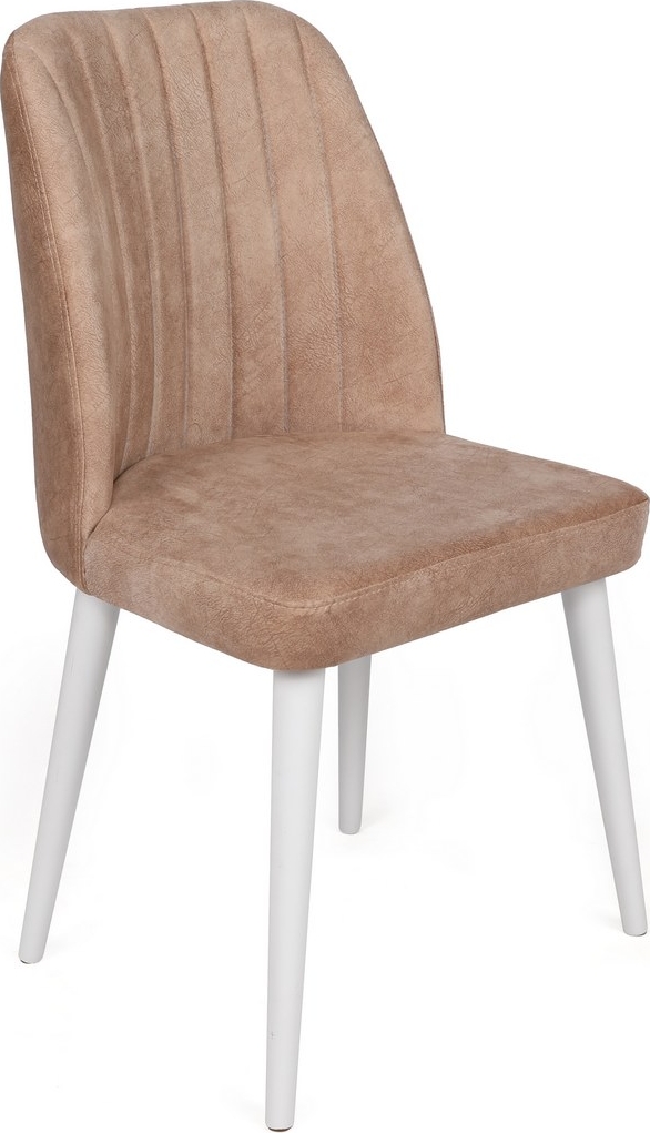 Alfred Esszimmerstuhl-Set - Nerz/Wei�