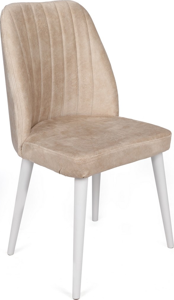 Alfred Esszimmerstuhl-Set - Beige/Wei�