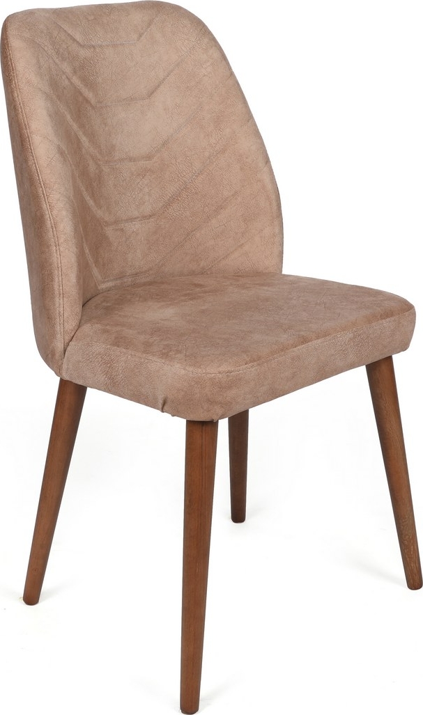 Dallas Esszimmerstuhl-Set - Nerz/Walnuss Dallas Esszimmerstuhl-Set - Nerz/Walnuss