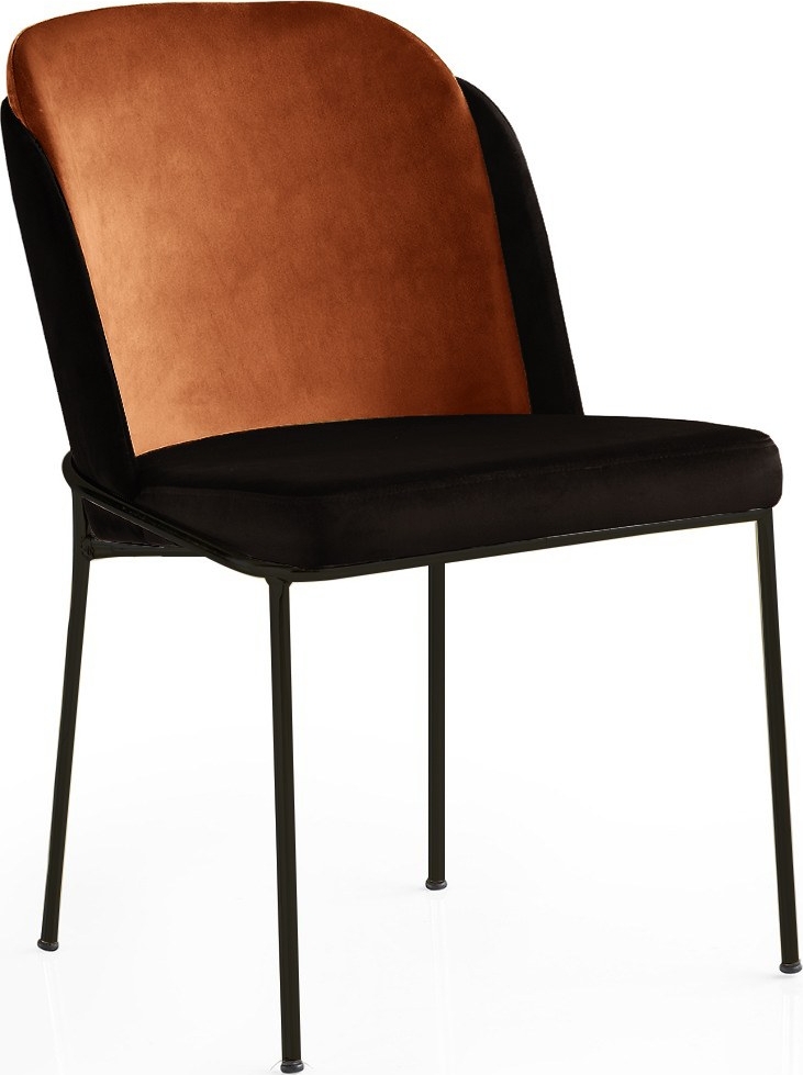 Doris Esszimmerstuhl-Set - Rot/Schwarz