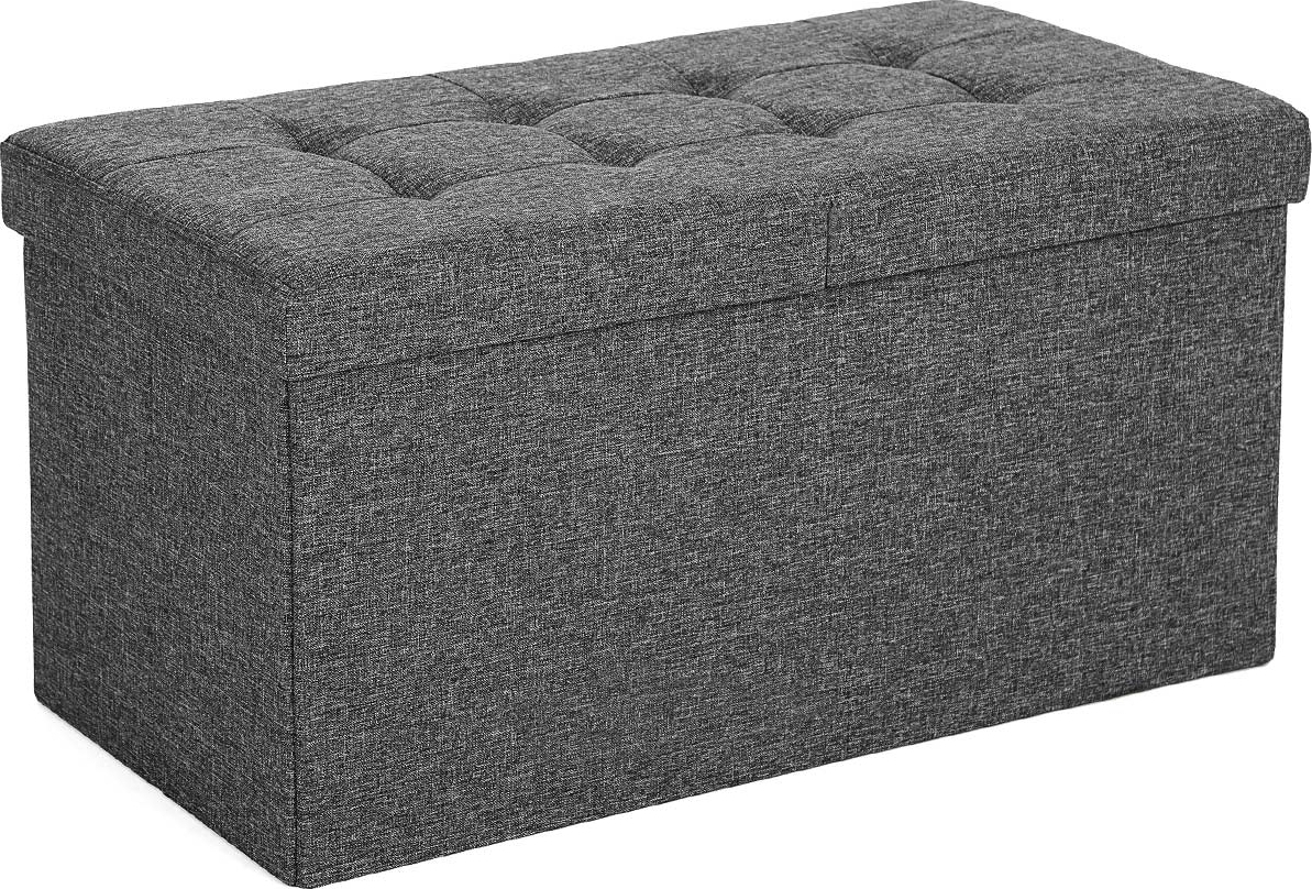 Idris Bank mit Stauraum 76 cm - Dunkelgrau