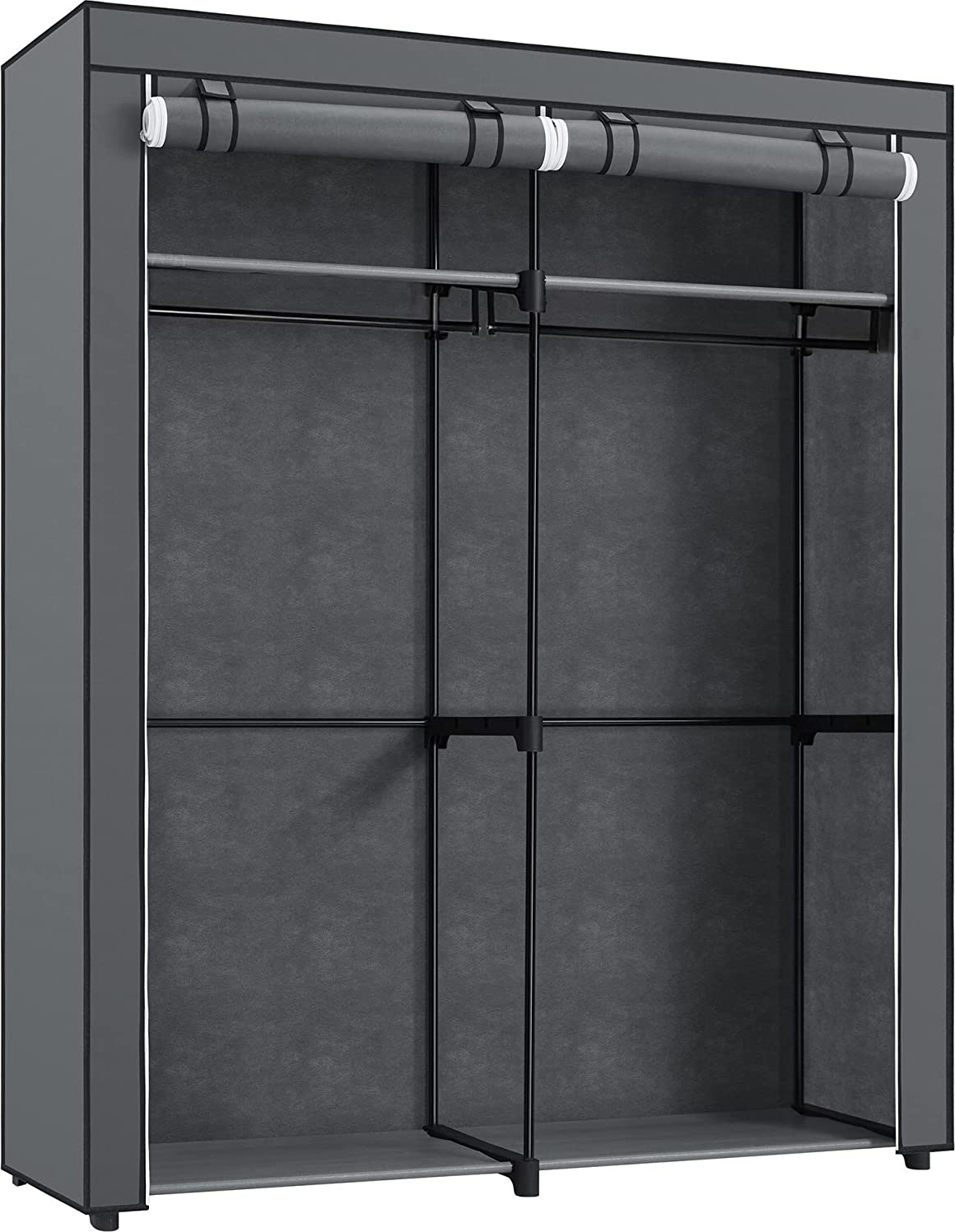 Kleiderschrank Joshua 140 x 174 cm - Grau Kleiderschrank Joshua 140 x 174 cm - Grau