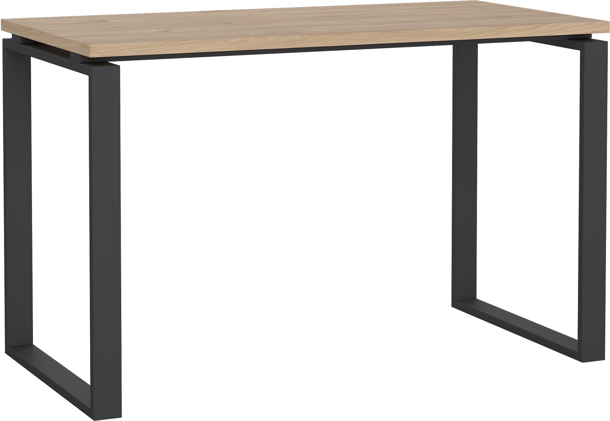 Schilderschreibtisch 120 cm - Mattgrau/Hickory Schilderschreibtisch 120 cm - Mattgrau/Hickory