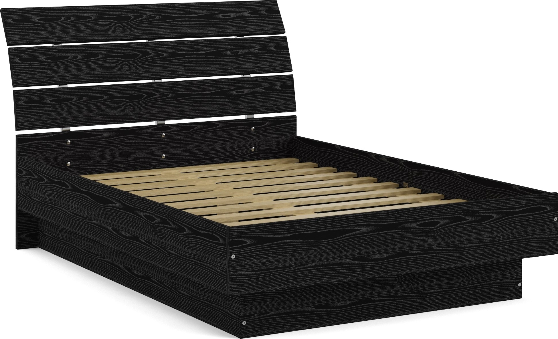 Bett Naia 137 x 191 cm - Schwarz Bett Naia 137 x 191 cm - Schwarz