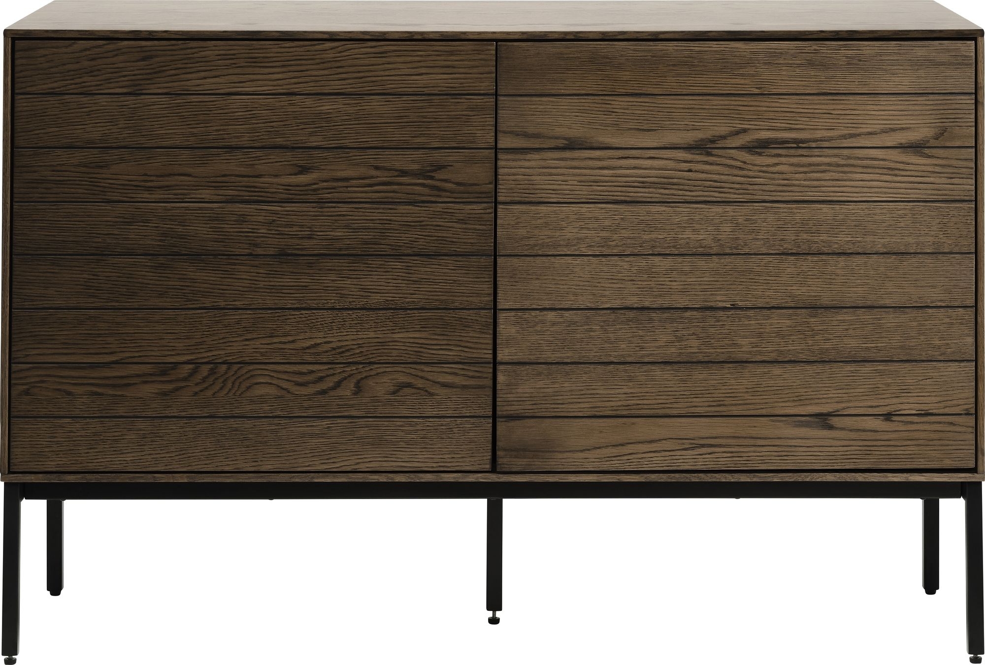 Inez Sideboard aus braun geölter Eiche - 120 cm breit Inez Sideboard aus braun geölter Eiche - 120 cm breit