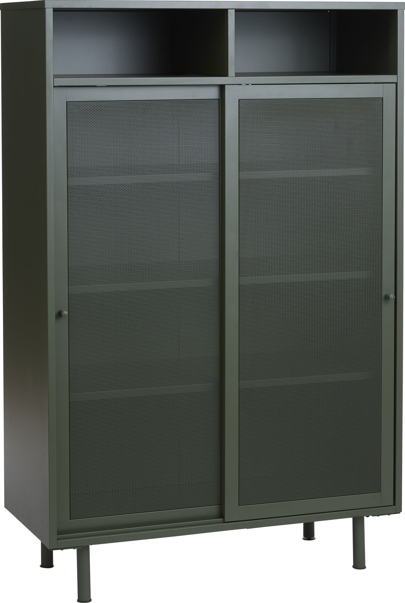 Schraubstockschrank H140 cm - Gr�n