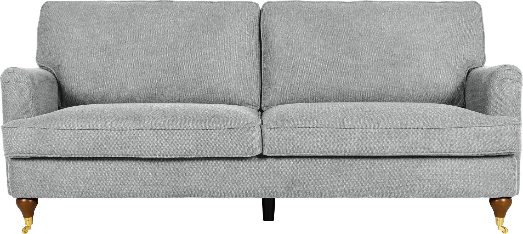Howard Sofa, 3-Sitzer, grau, 210 cm breit, Watford Deluxe