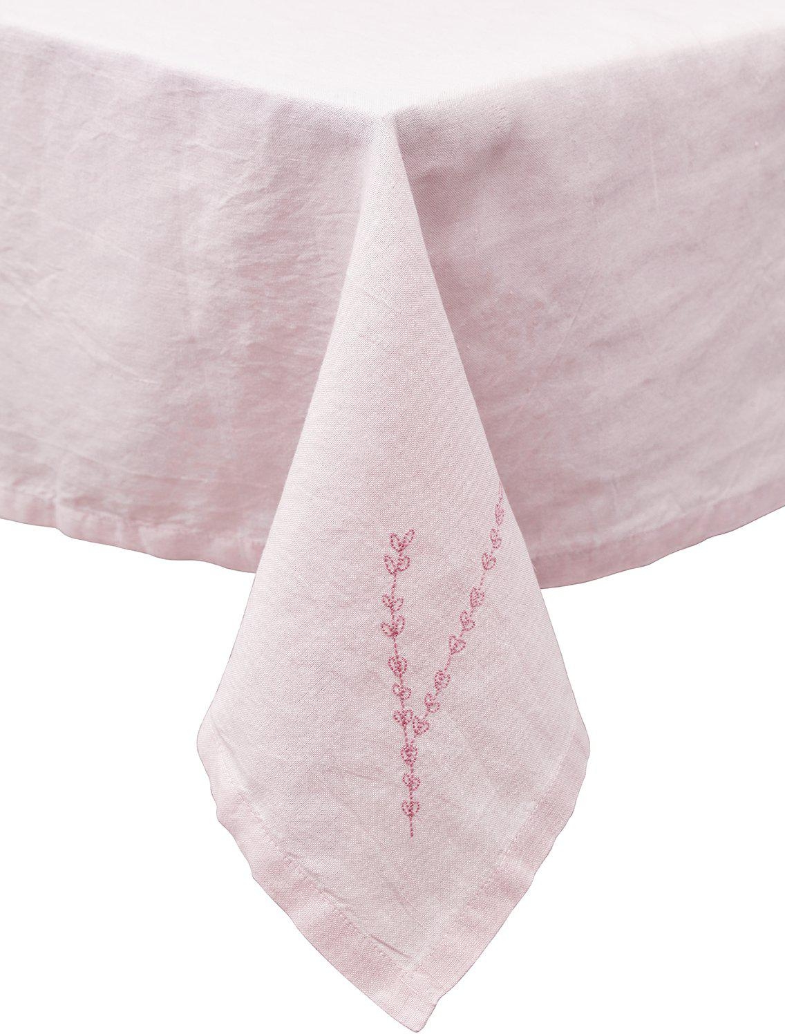 Amie-Leinwand 150 x 350 cm - Hellrosa