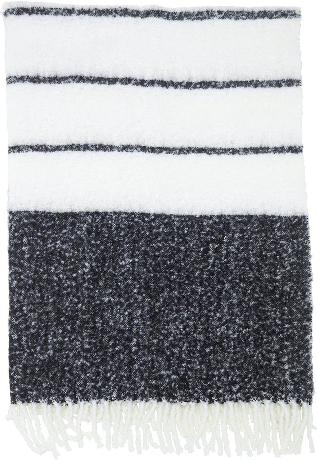 Carl Plaid 130 x 170 cm - Schwarz/Wei�