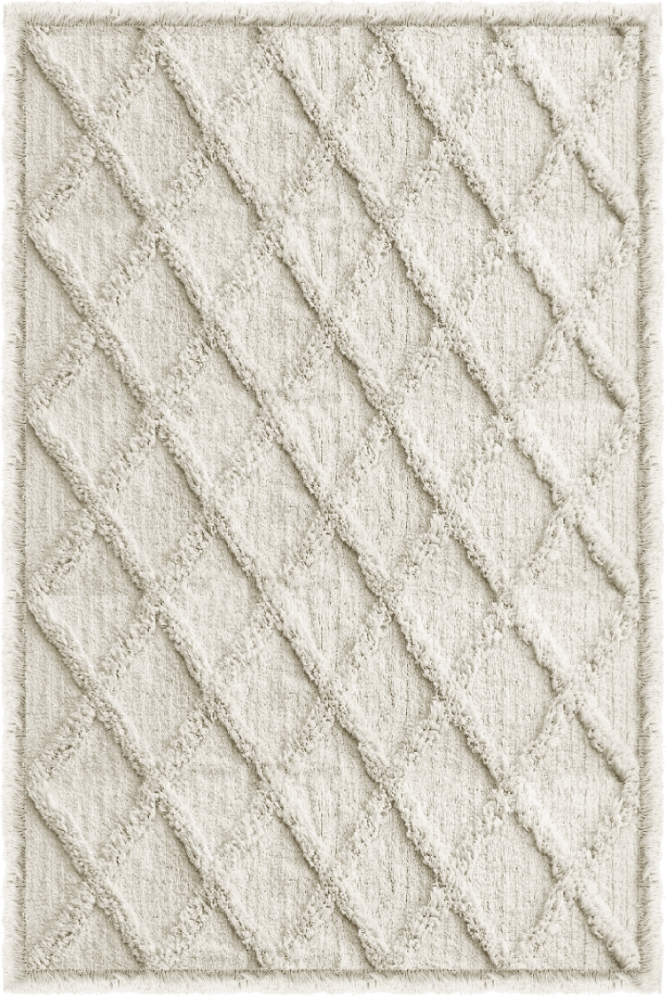 Ravi-Teppich - Offwhite