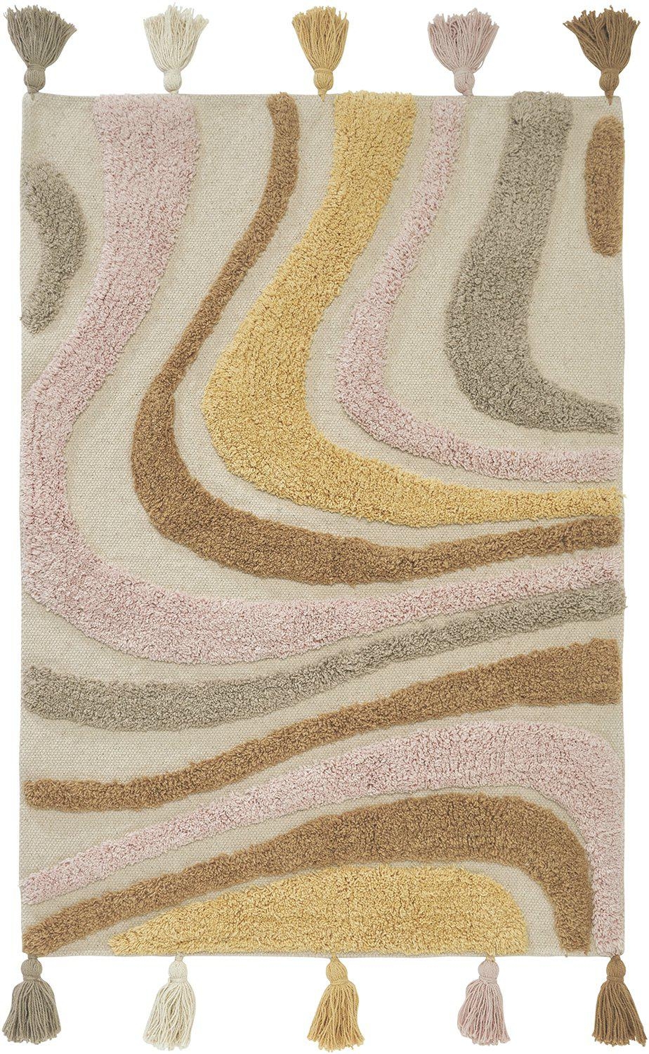 Swirl-Teppich 90 x 130 cm - Multi Swirl-Teppich 90 x 130 cm - Multi