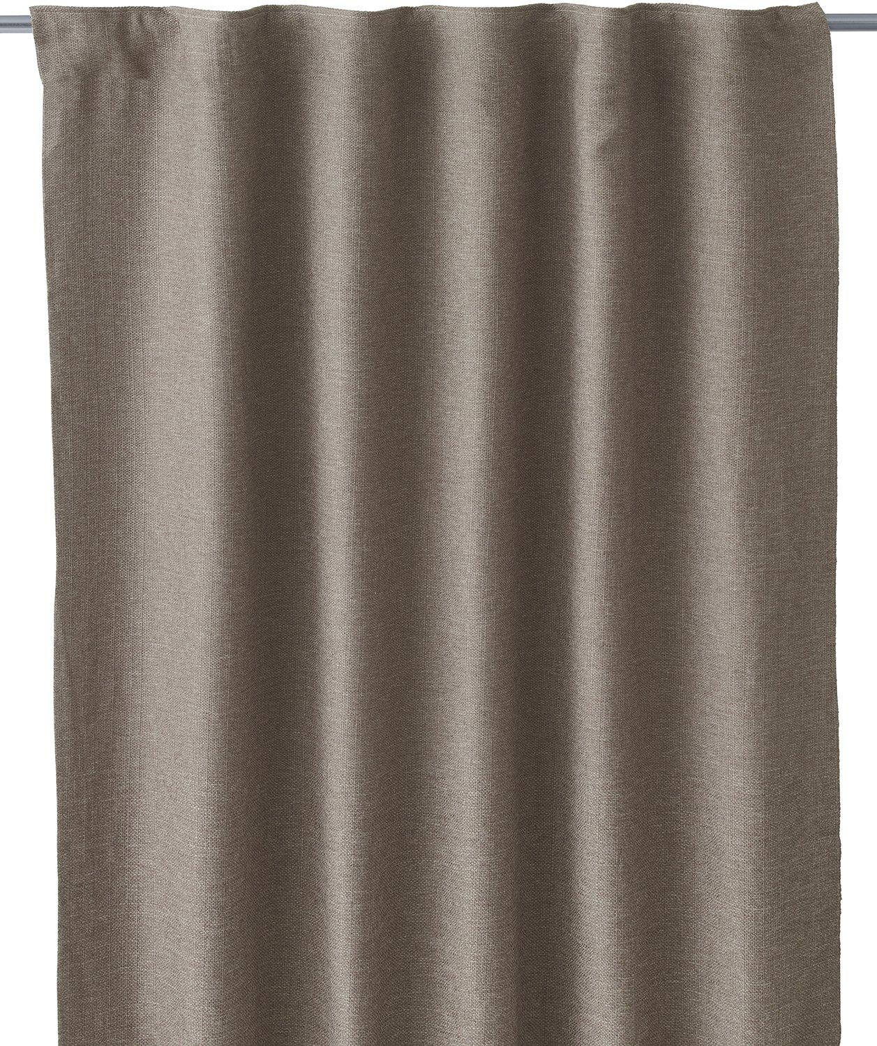 Olle Vorhang 2er-Pack 2 x 140 x 280 cm - Nougat