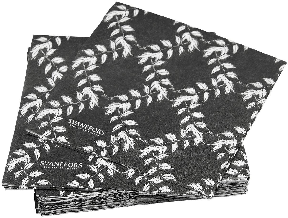 Anne Papierservietten 25er-Pack - Asphalt Anne Papierservietten 25er-Pack - Asphalt