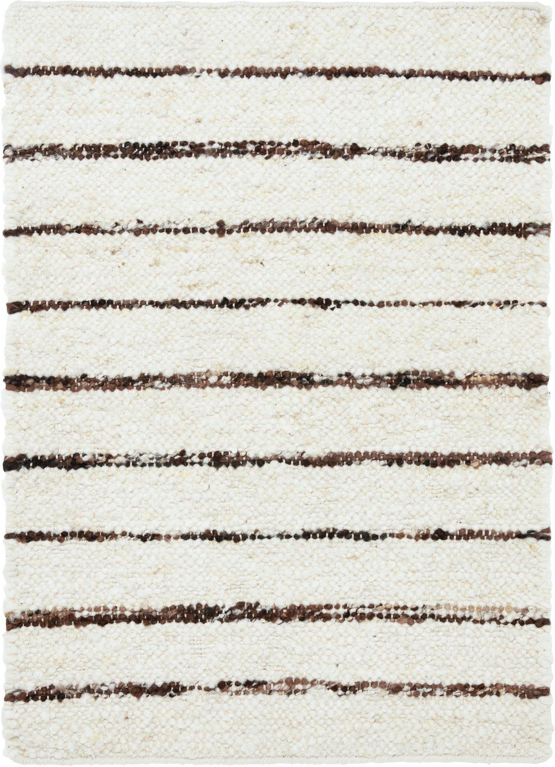 Dani-Wollteppich - Mittelbraun