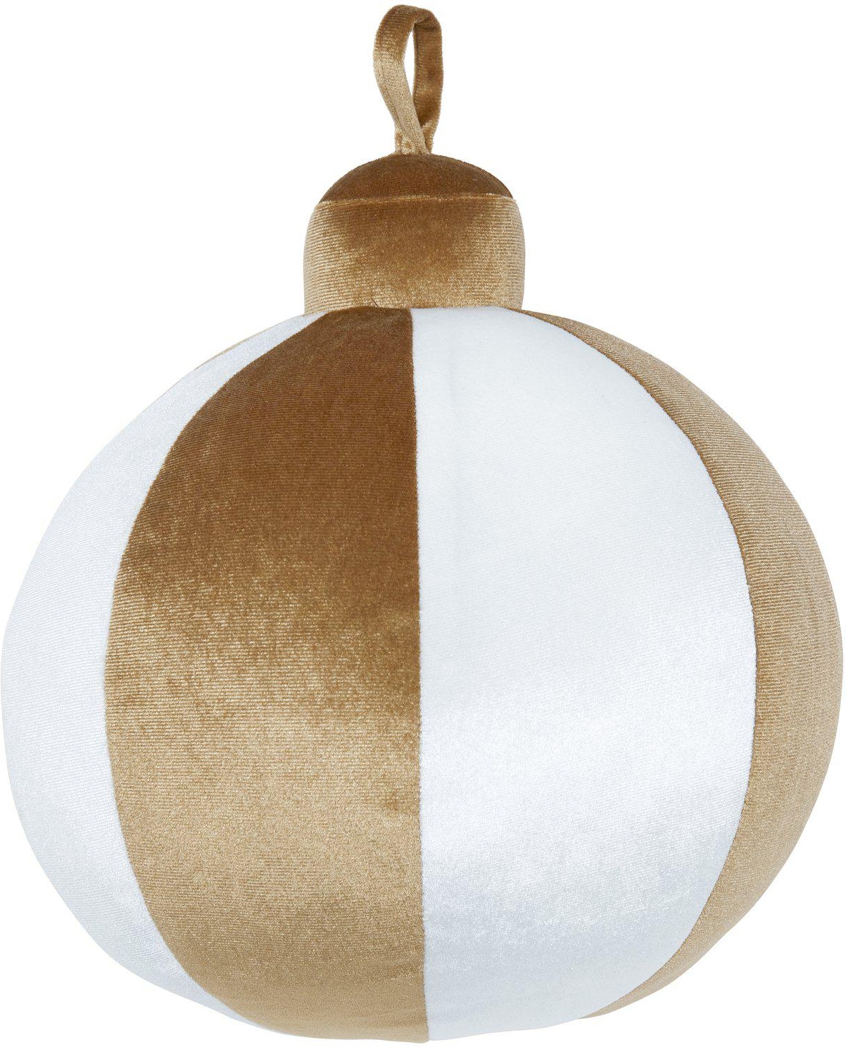 Kugel-Dekokissen 28 cm - Messing