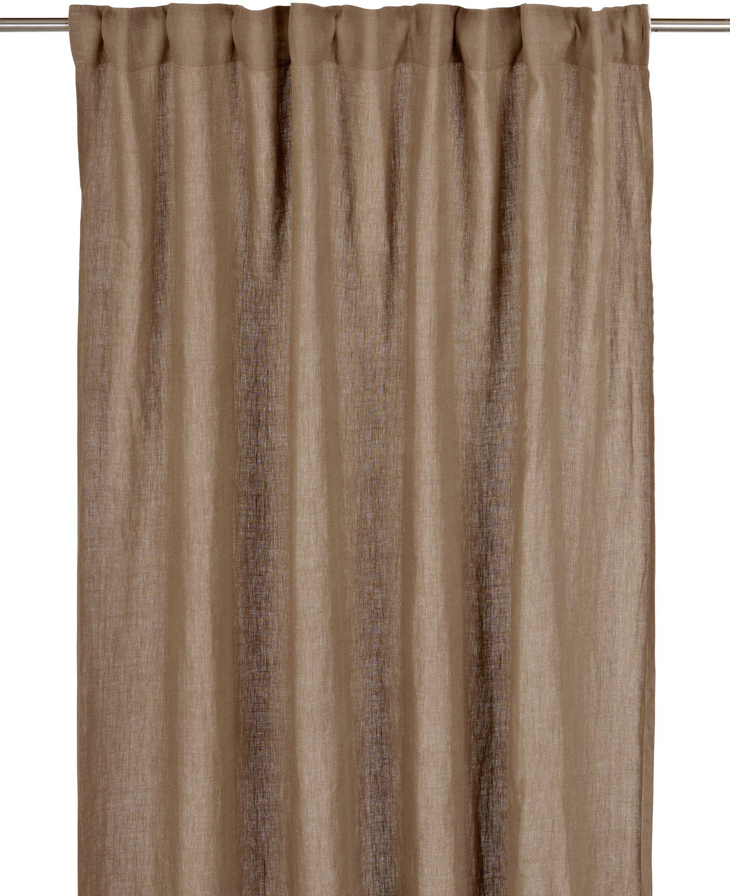 Julie Vorhang 2er-Pack 2 x 145 x 280 cm - Mocca Julie Vorhang 2er-Pack 2 x 145 x 280 cm - Mocca