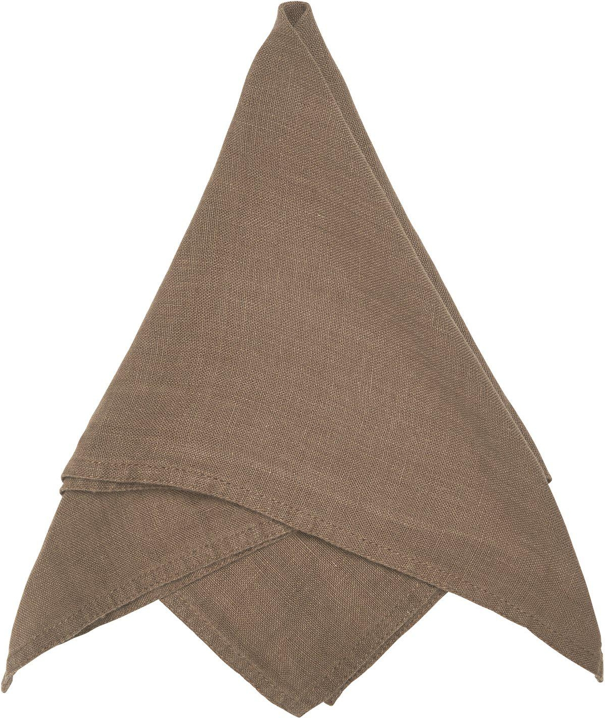 Julie Serviette 45 x 45 cm - Mocca