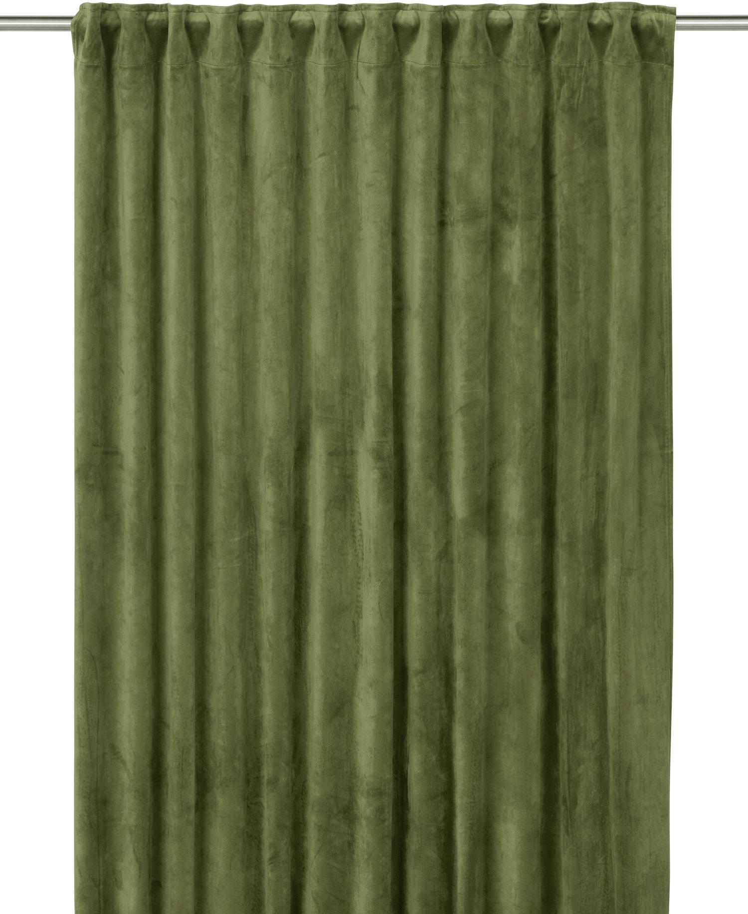 Elise Vorhang 2er-Pack 2 x 135 x 280 cm - Mittelgrün Elise Vorhang 2er-Pack 2 x 135 x 280 cm - Mittelgrün