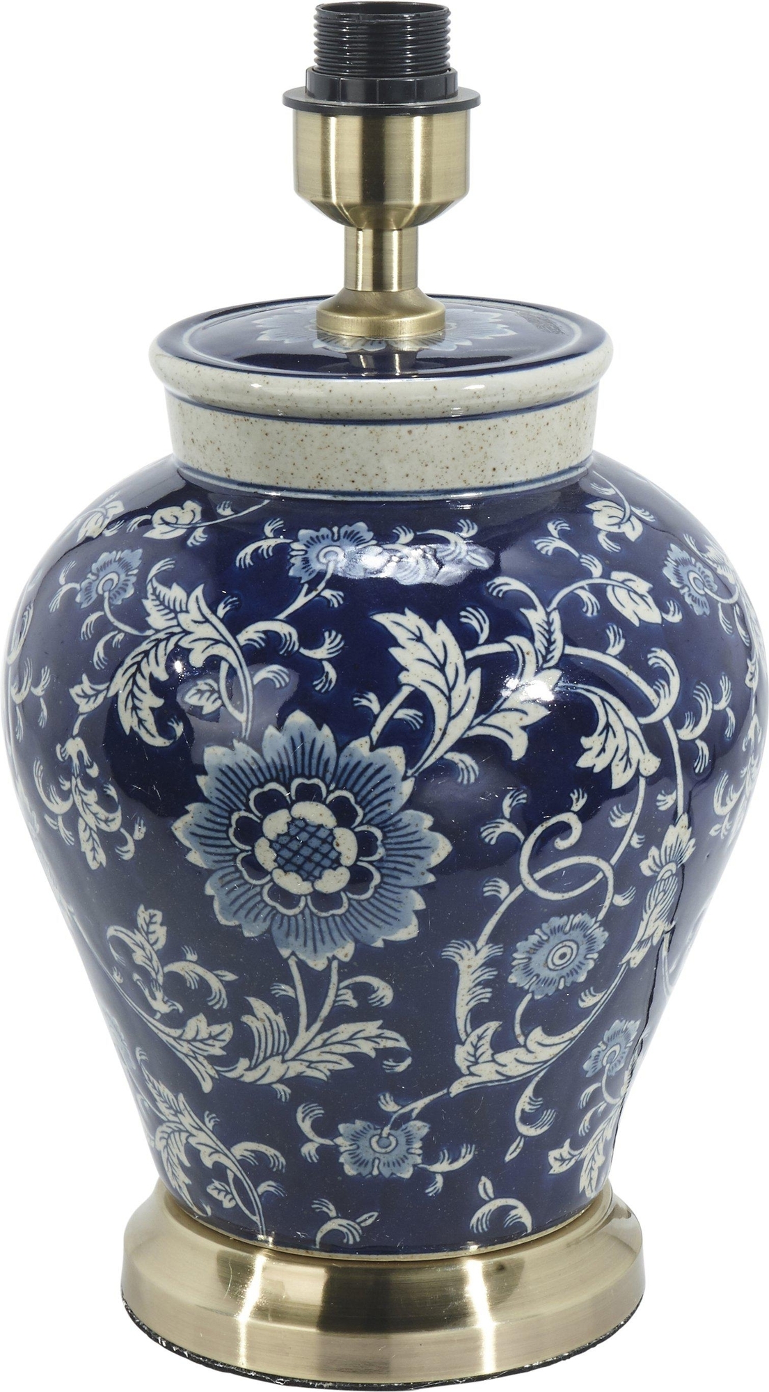 Fang Hong Lampensockel - Dunkelblau - 38 cm