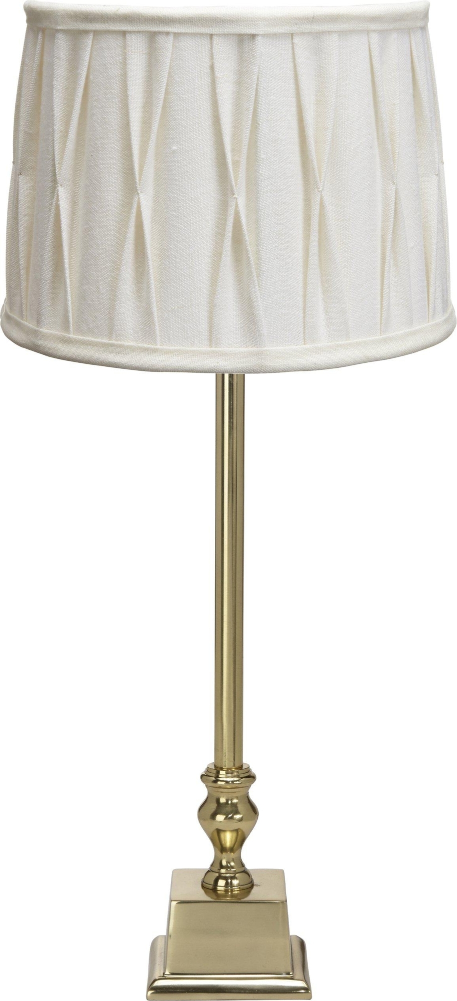 Linn� Pliss� Stitch Tischlampe - Offwhite/Gold
