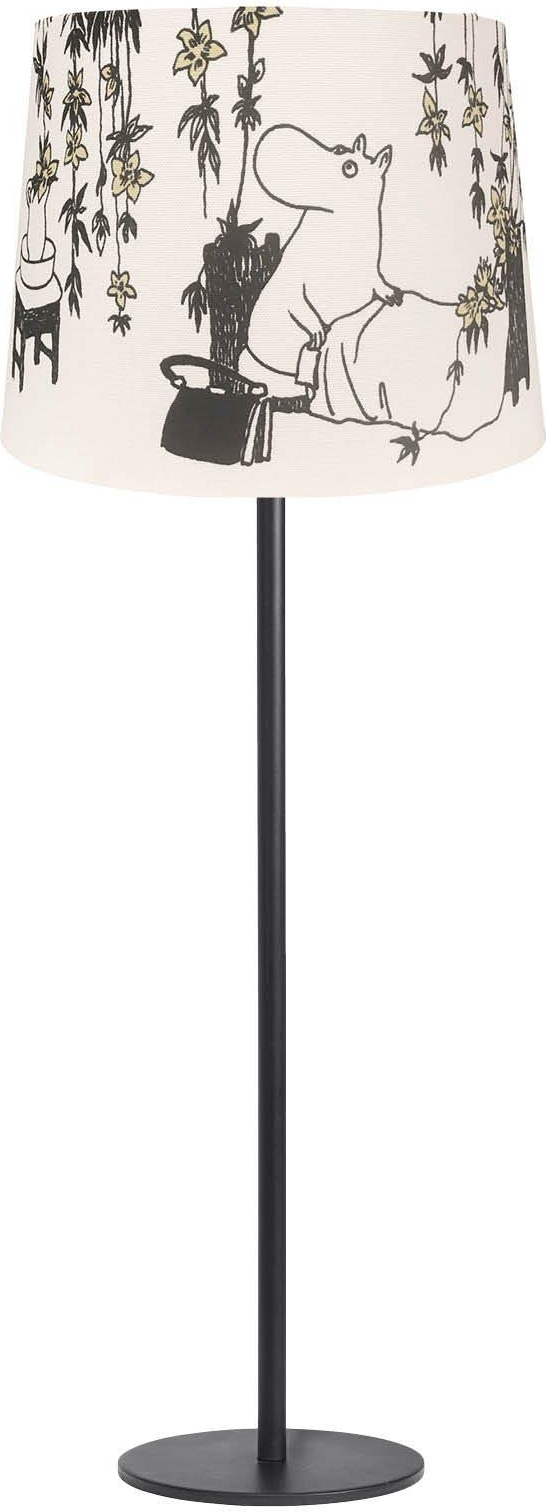 Base Mumin Flowers Tischlampe - Schwarz - 71 cm