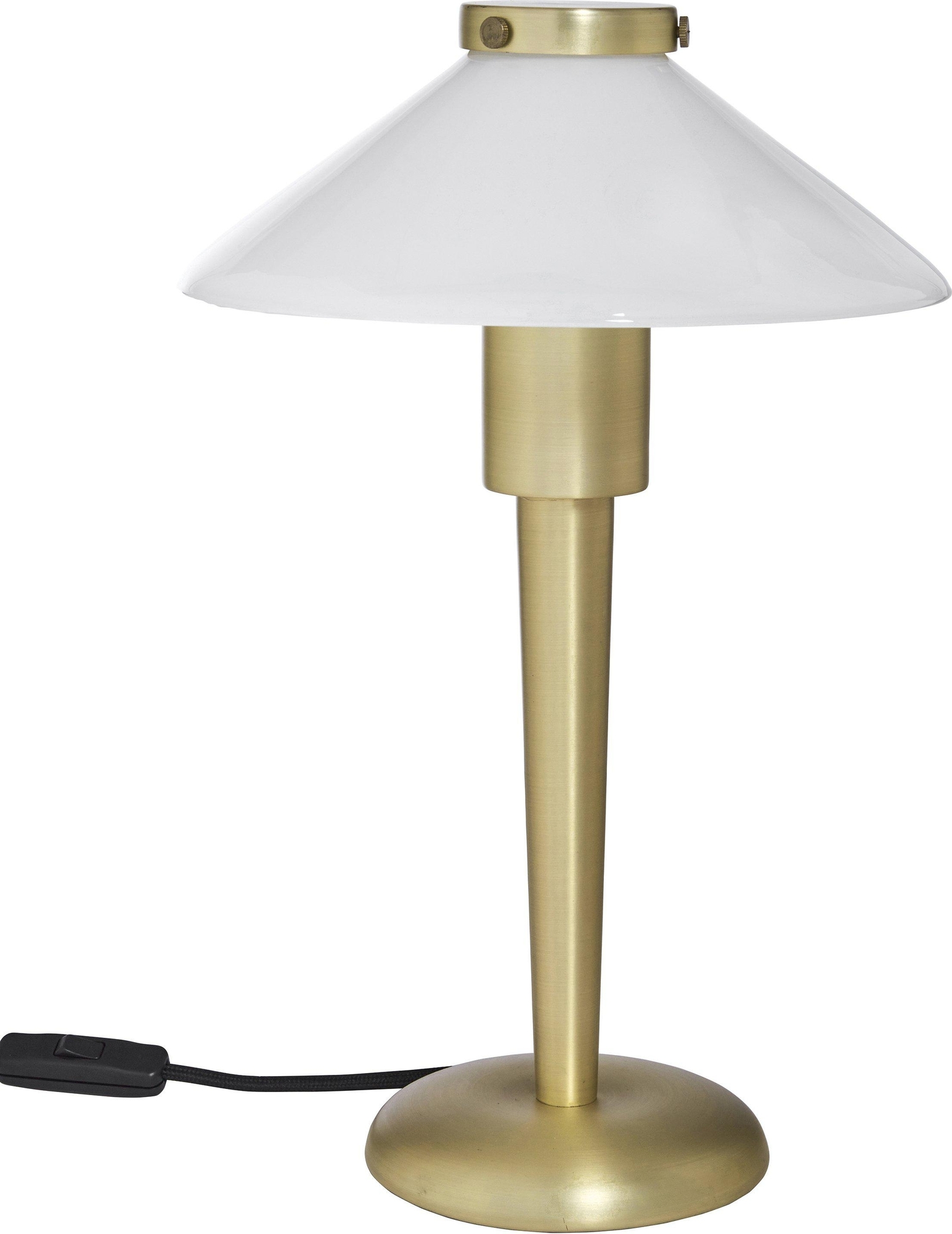 August Tischlampe - Opalglas - 34 cm