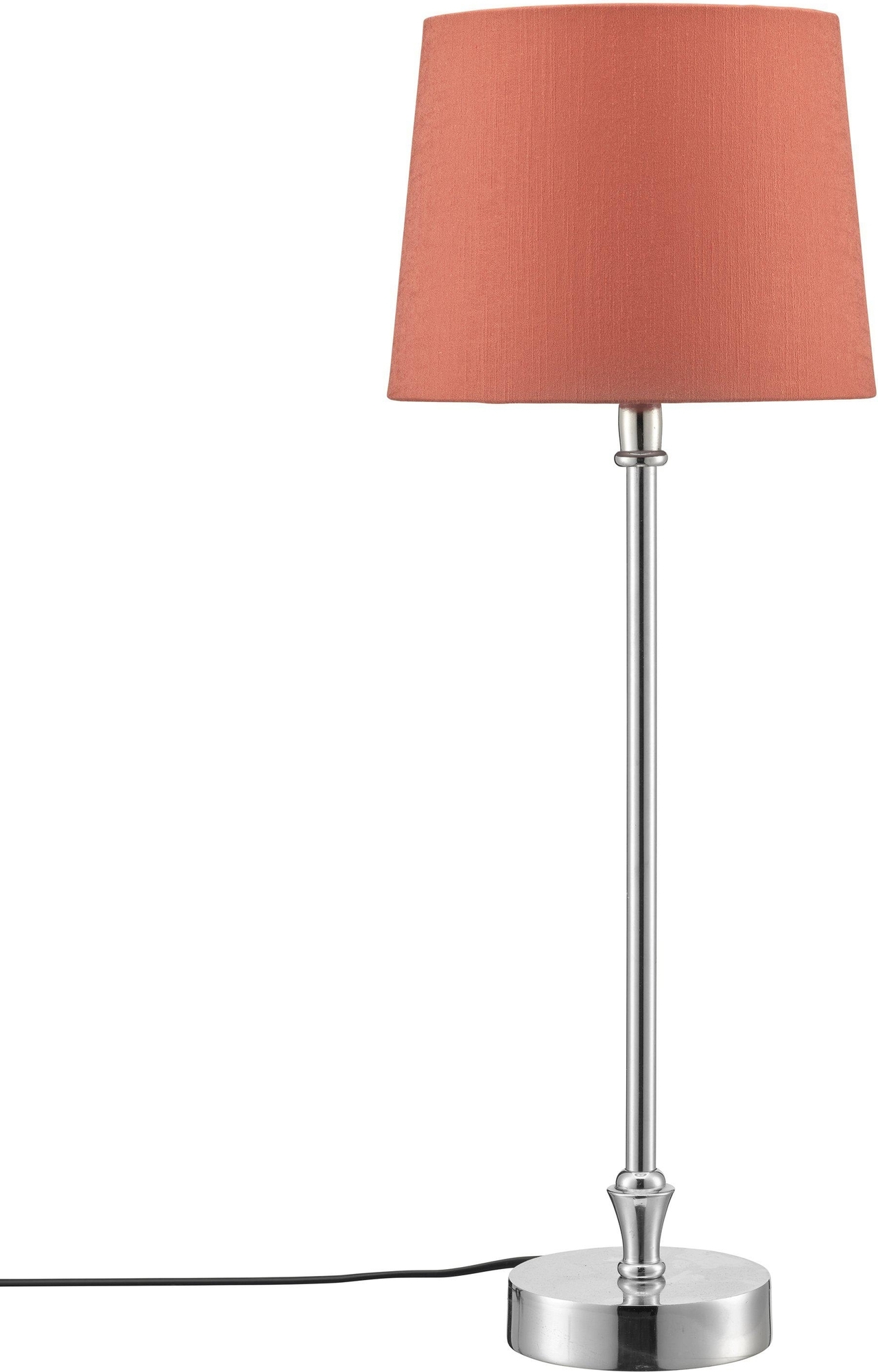 Liam Tischlampe - W�rziges Orange/Chrom - 56 cm