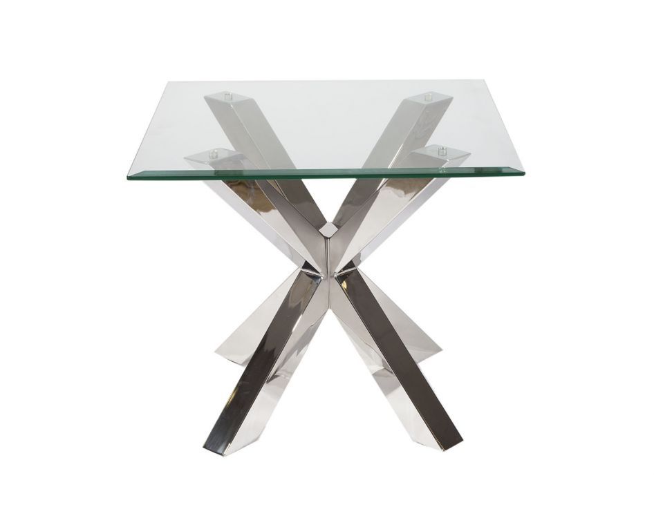 Madrid Couchtisch 63 cm - Glas/Chrom Madrid Couchtisch 63 cm - Glas/Chrom