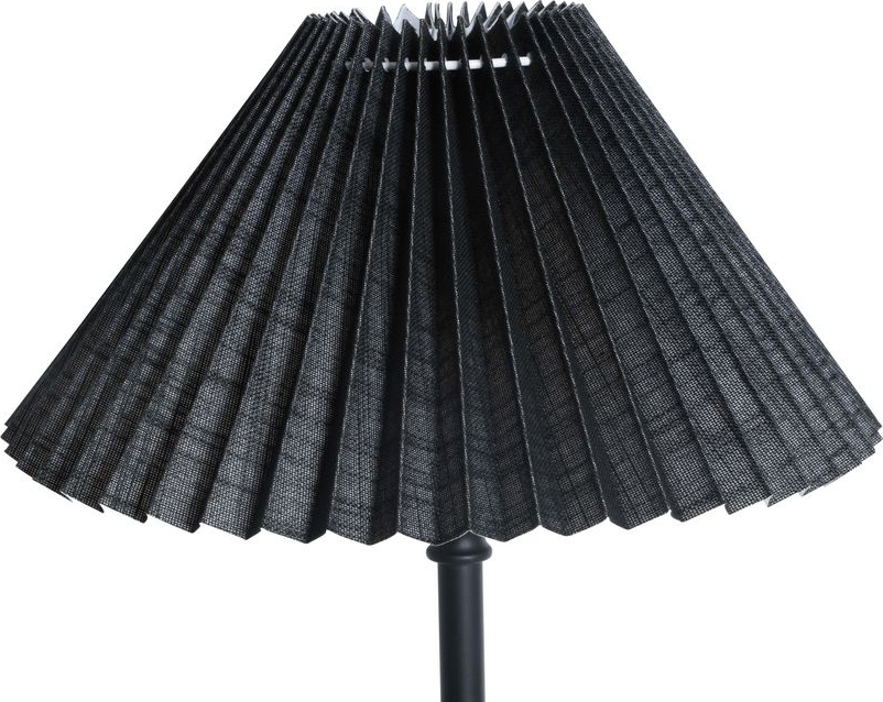 Gefalteter Lampenschirm - Schwarz